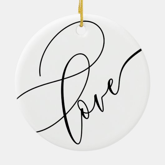 10周年結婚カップ結婚したル セラミックオーナメント (裏面)