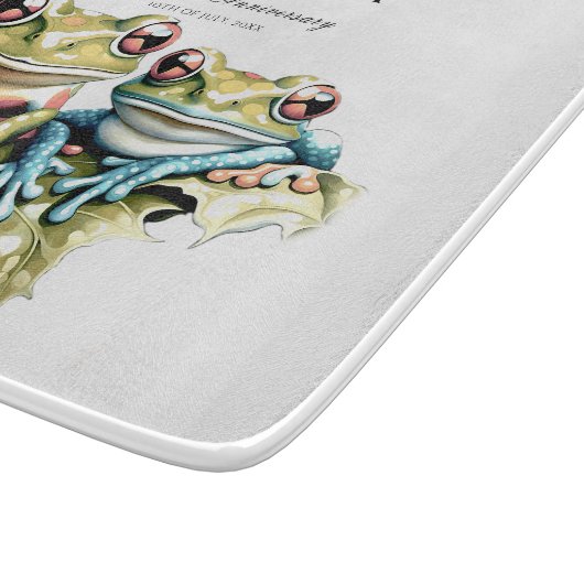 10周年結婚園園のカジュアルパーティー カッティングボード (角)