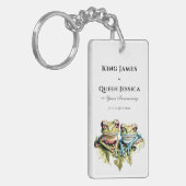 10周年結婚園園のカジュアルパーティー キーホルダー (正面左)