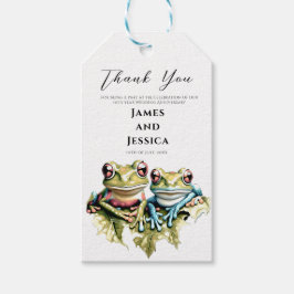 10周年結婚園園のカジュアルパーティー ギフトタグ