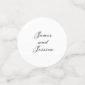 10周年結婚園園のカジュアルパーティー コンフェッティ (スモール正面)