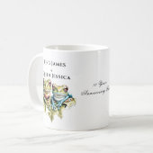 10周年結婚園園のカジュアルパーティー コーヒーマグカップ (正面左)