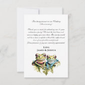 10周年結婚園園のカジュアルパーティー サンキューカード (裏面)