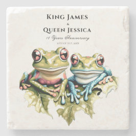 10周年結婚園園のカジュアルパーティー ストーンコースター