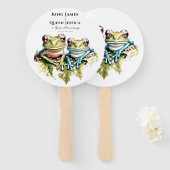 10周年結婚園園のカジュアルパーティー ハンドファン (正面&裏面)