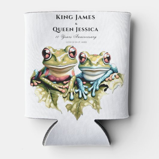 10周年結婚園園のカジュアルパーティー 缶クーラー (正面)