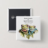 10周年結婚園園のカジュアルパーティー 缶バッジ (正面&裏面)