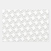 10周年結婚記念カスタム会 ラッピングペーパーシート (正面2)