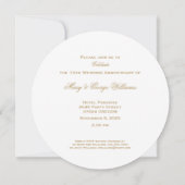 10周年結婚記念日の赤いバラのハートエレガント 招待状 (裏面)