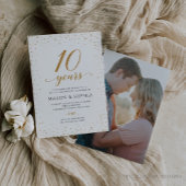 10周年結婚記念日招待状 - GAC24d 招待状