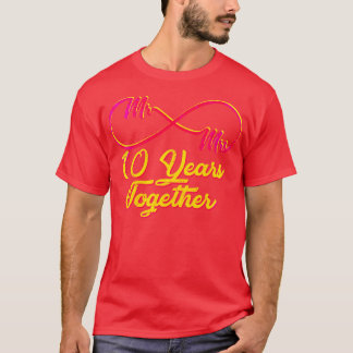 10周年結婚10周年2 Tシャツ