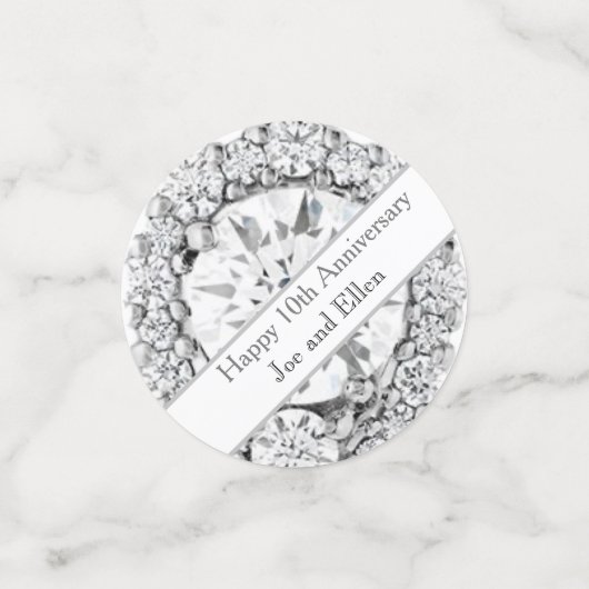 10周年編結婚集(編集可能) コンフェッティ (スモール正面)