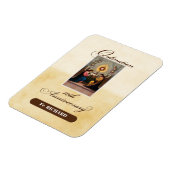 10周年記念の天使をパーソナライズ マグネット (左側)