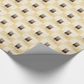 10周年記念の天使をパーソナライズ ラッピングペーパー (角)