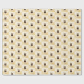 10周年記念の天使をパーソナライズ ラッピングペーパー (フラット)