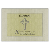 10周年記念エンボス カッティングボード (正面)