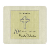 10周年記念エンボス カッティングボード (正面)