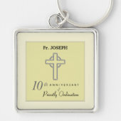 10周年記念エンボス キーホルダー (正面)