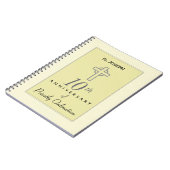 10周年記念エンボス ノートブック (左側)