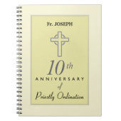 10周年記念エンボス ノートブック (正面)