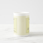 10周年記念エンボス ボーンチャイナマグカップ (正面)