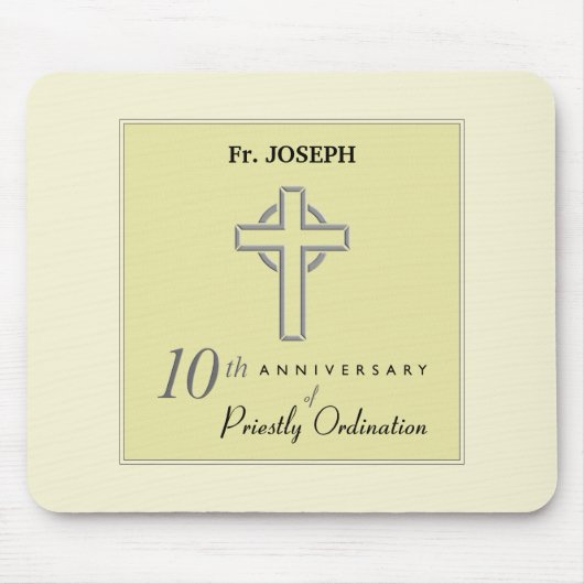 10周年記念エンボス マウスパッド (正面)