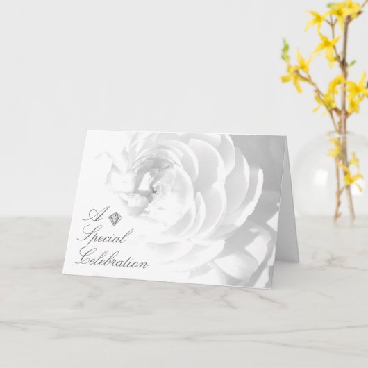 10周年記念カード カード (黄色い花)