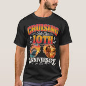 10周年記念クルーズを満喫 Tシャツ (正面)