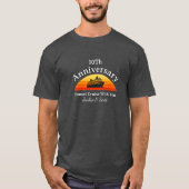 10周年記念クルーズ マッチング ペアTシャツ 名前入り Tシャツ (正面)