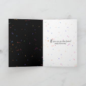 10周年記念シャンパントーストカード カード (内部)