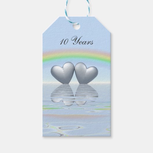 10周年記念スズハート ギフトタグ (正面)