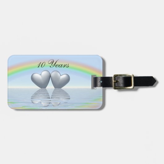 10周年記念スズハート ラゲッジタグ (正面横)