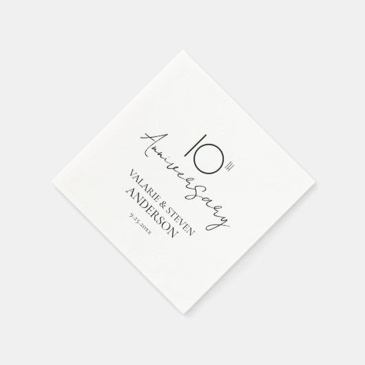 10周年記念ナプキミニマルンス スタンダードカクテルナプキン (角)