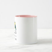 10周年記念バードカップルのマッチング マグカップ (中央)