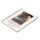 10周年記念パーティーゲストブック，ヴィンテージ聖書 ノートブック (左側)