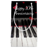 10周年記念ピアノキーボード スモールペーパーバッグ (正面)