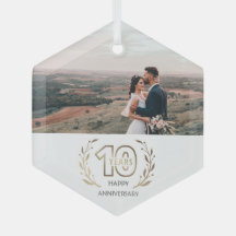 10周年記念写真ギフトカップルへ