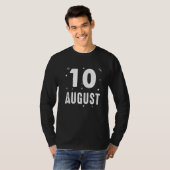 10周年記念威厳があるパーティー特別な機会 Tシャツ (正面フル)