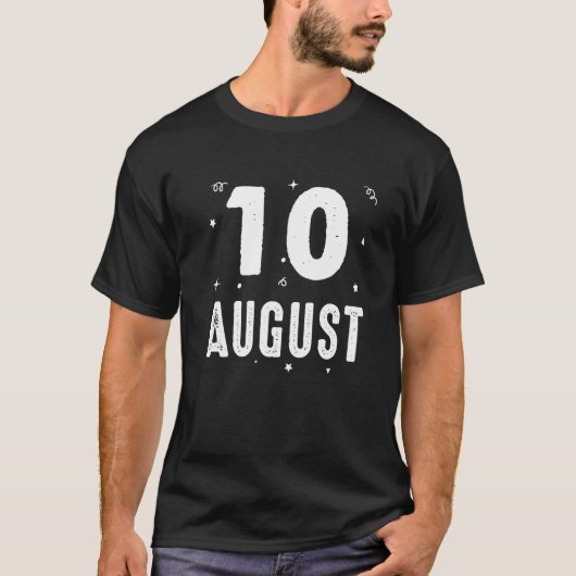 10周年記念威厳があるパーティー特別な機会 Tシャツ (正面)