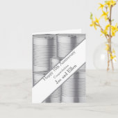 10周年記念結婚スズ周年記念 カード (黄色い花)