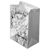 10周年記念結婚ダイヤモンド ミディアムペーパーバッグ (正面アングル)