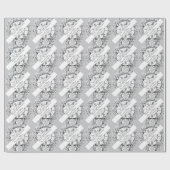 10周年記念結婚ダイヤモンド ラッピングペーパー (フラット)