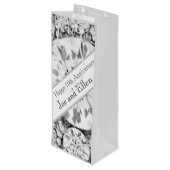 10周年記念結婚ダイヤモンド ワインギフトバッグ (裏面アングル)