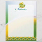 10周年記念結婚パーティースクラップブックページ (正面)