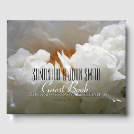 10周年記念結婚パーティーw牡丹ゲストブック ゲストブック