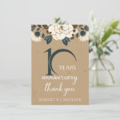 10周年記念結婚フローラ サンキューカード (スタンド正面)