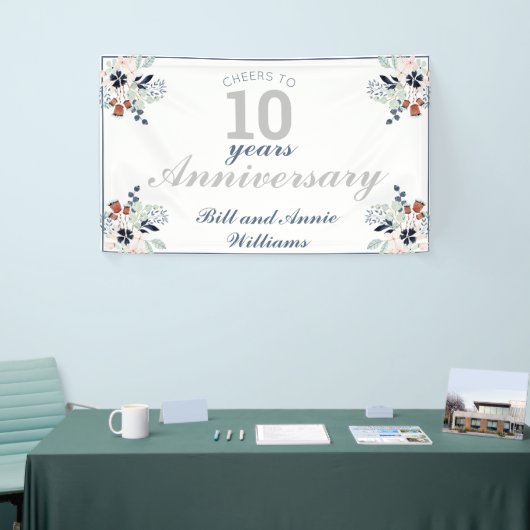 10周年記念結婚応援～10年パーティー 横断幕 (トレードショー)