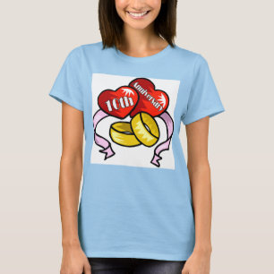 10周年記念結婚贈り Tシャツ