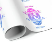 10周年記念結婚錫アルミニウム ラッピングペーパー (ロールコーナー)