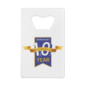 10周年記念 クレジットカード栓抜き (裏面)